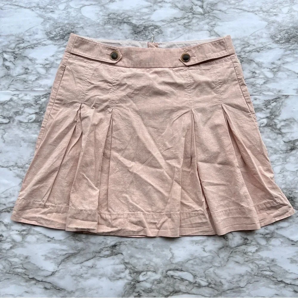 J. Crew Pleated Preppy Skirt, 8P